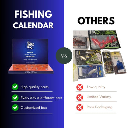 Poshik Reel™ Fishing Lure Calendar